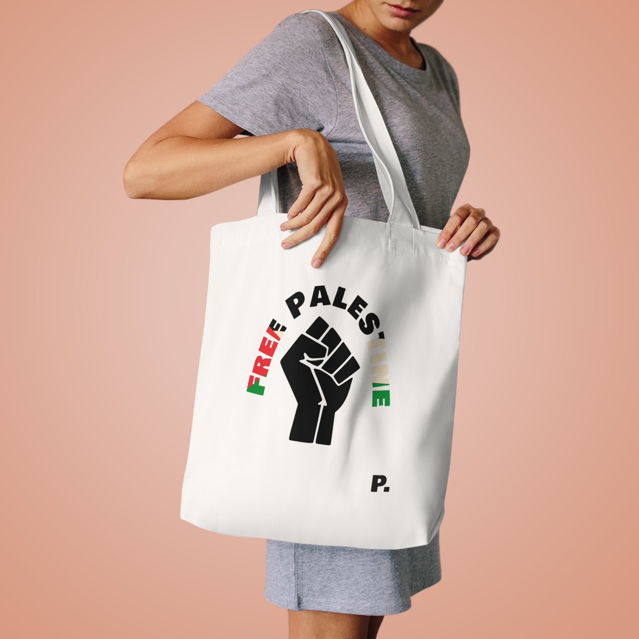 Free Palestine Tote (Cream)