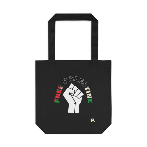 Free Palestine Tote (Black)