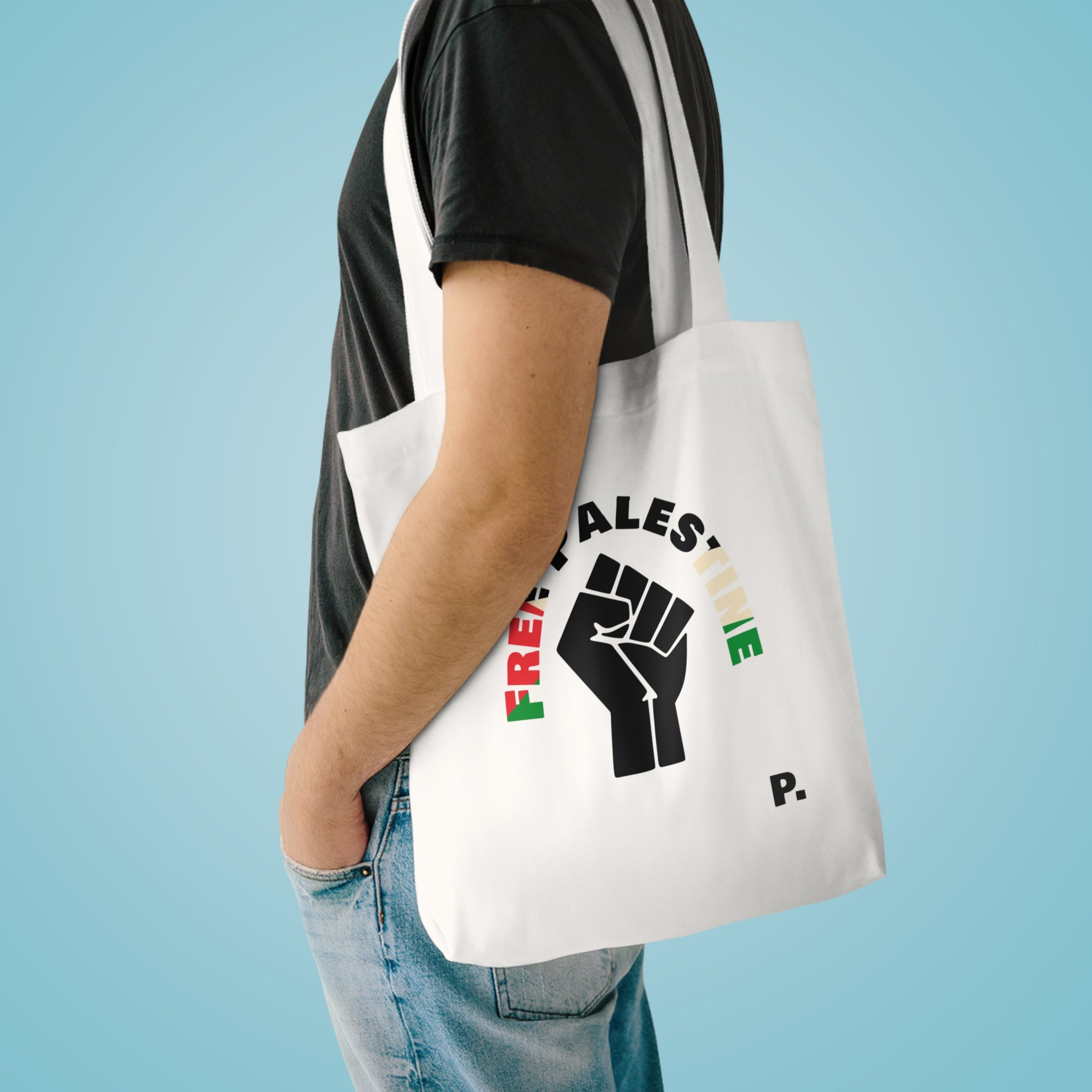 Free Palestine Tote (Cream)